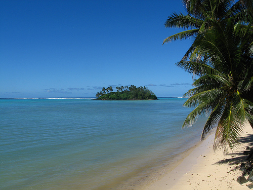 A Cook Island Lagoon