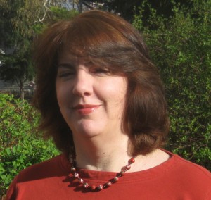 woman smiling