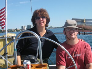 Sailing aboard Iris out of Henderson Harbor