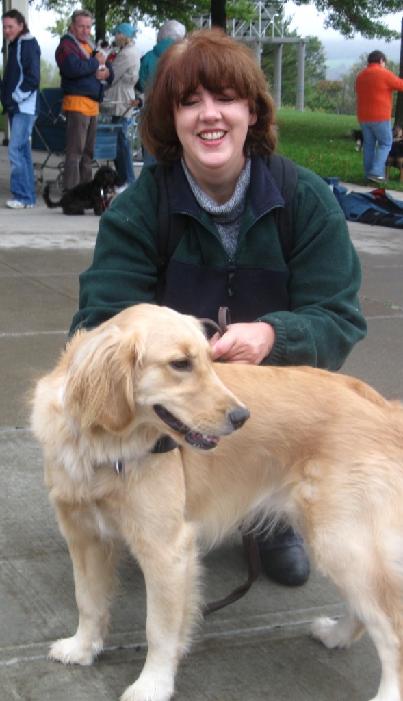 Golden Retriever with Pamela Douglas Webster