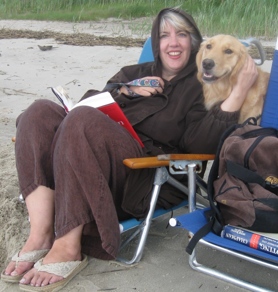 Woman and Girl on the Beach
