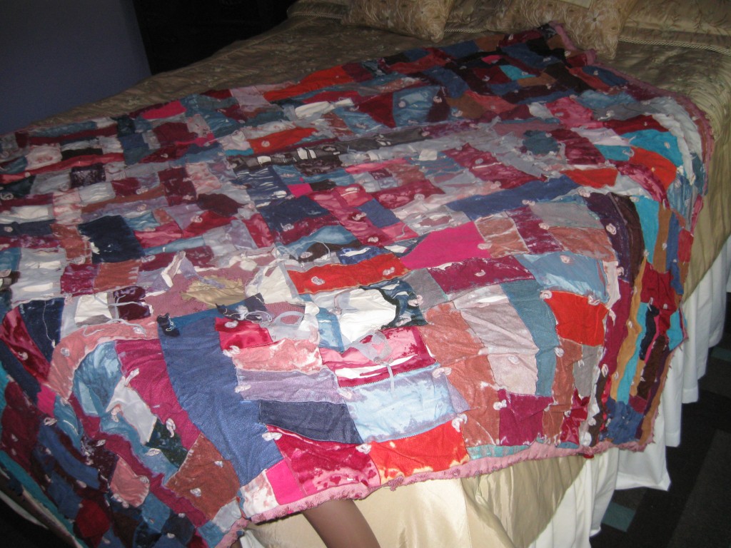threadbare crazy quilt