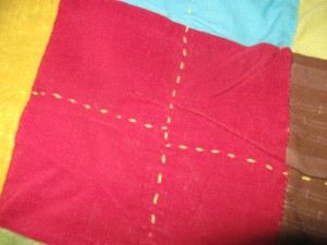 quilt stitching
