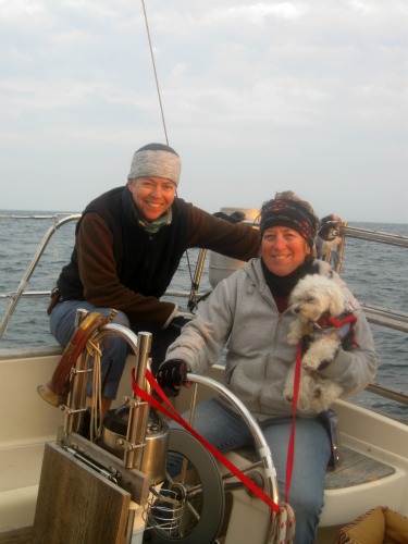 The crew of Moondance II and Dog Gone Sailing Charters.