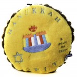 Gelt squeaky dog toy.