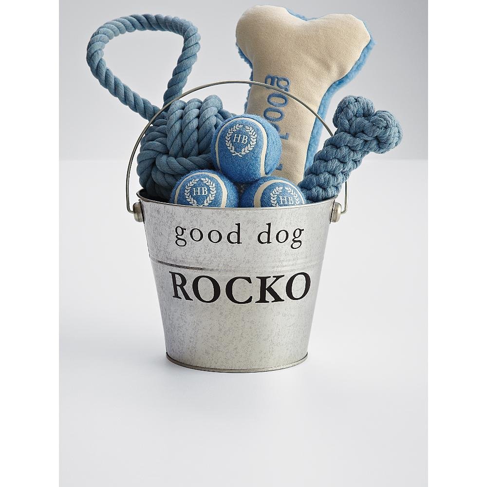 Harry Barker dog toy bucket.