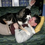 Mike is "dominated" by his dog.