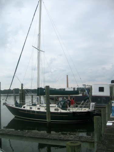 A Pacific Seacraft 34.