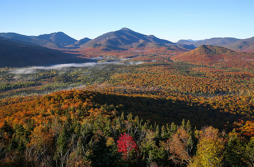 The Adirondacks of New York.